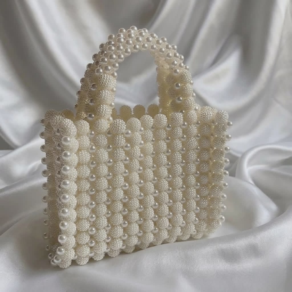 Sac à Main Perlé Élégant