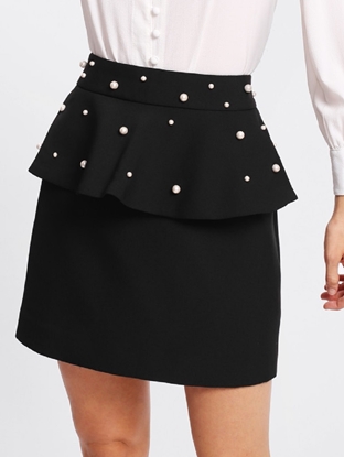 Picture of Ruffle Skirt With Pearl
